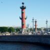 Ростральные колонны Санкт-Петербурга